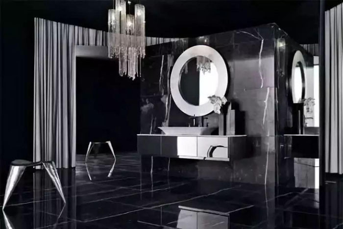 玄色石材为何会发白呢
?